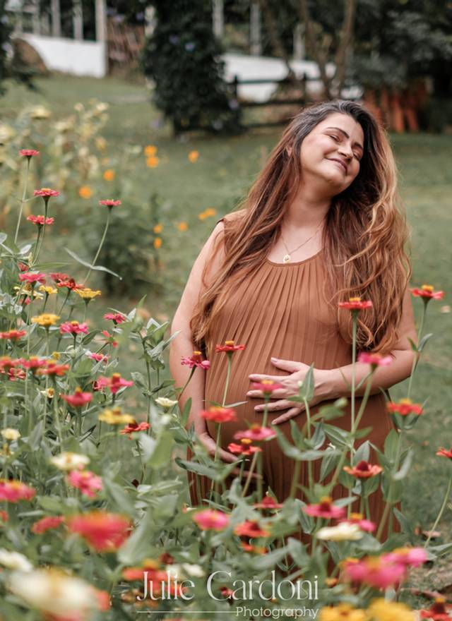 Ensaio Gestante de À Espera da Júlia 