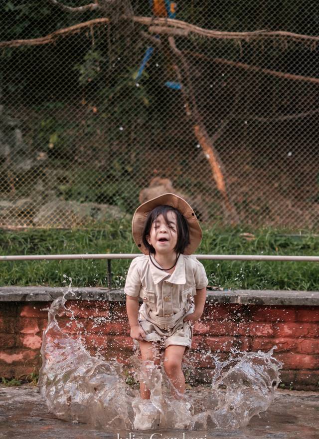 Ensaio Infantil de Ensaio Infantil - Luiza 5 anos