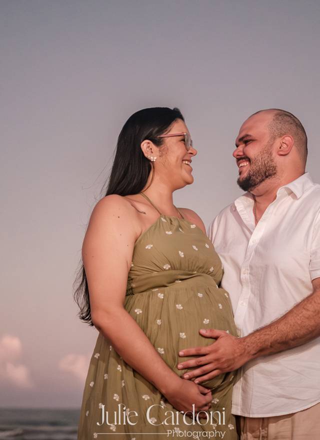 Ensaio Gestante de À espera do Rafael