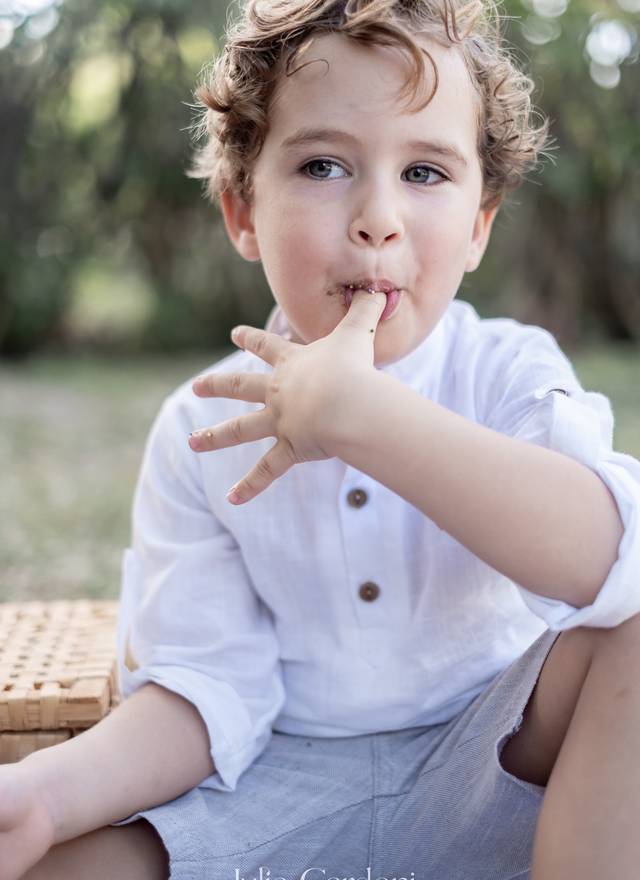 Ensaio Infantil de Ensaio infantil | Bernardo | Piquinique 