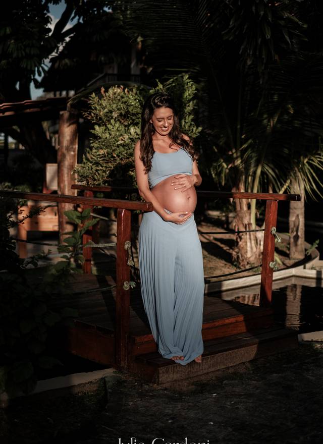 Ensaio Gestante de À espera do John 