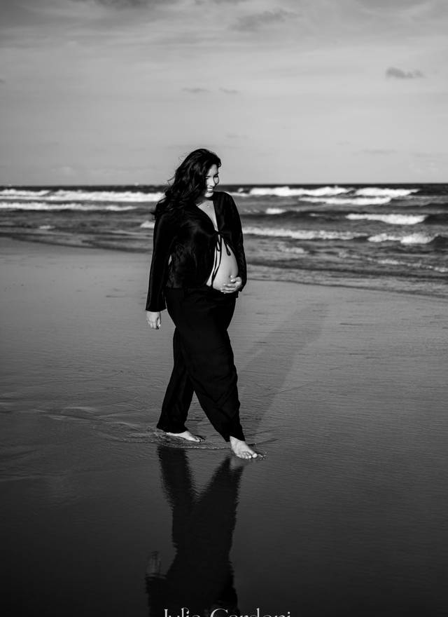 Ensaio Gestante de À espera da Maria Júlia 