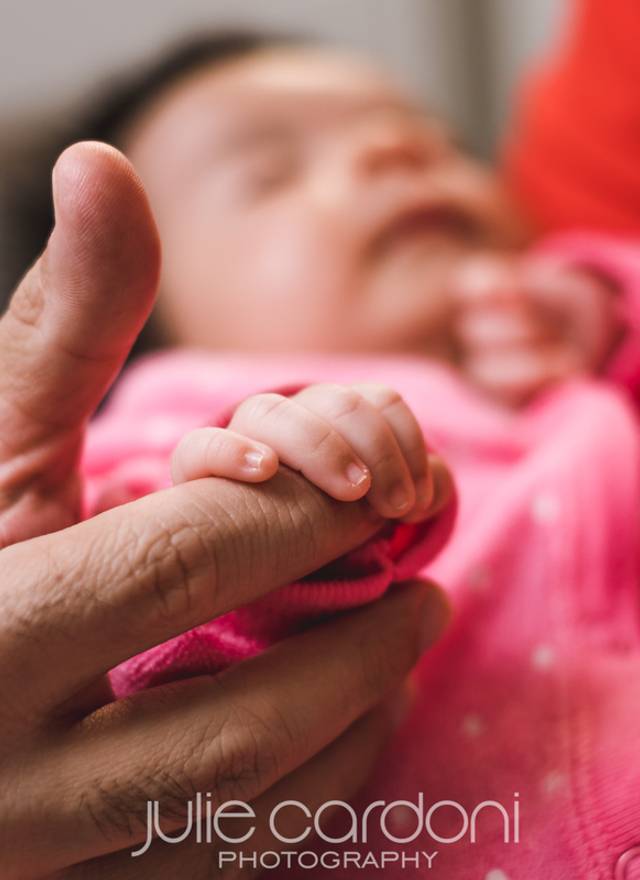Ensaio Infantil de Luíza - 1 mês: Acompanhamento mensal do bebê 