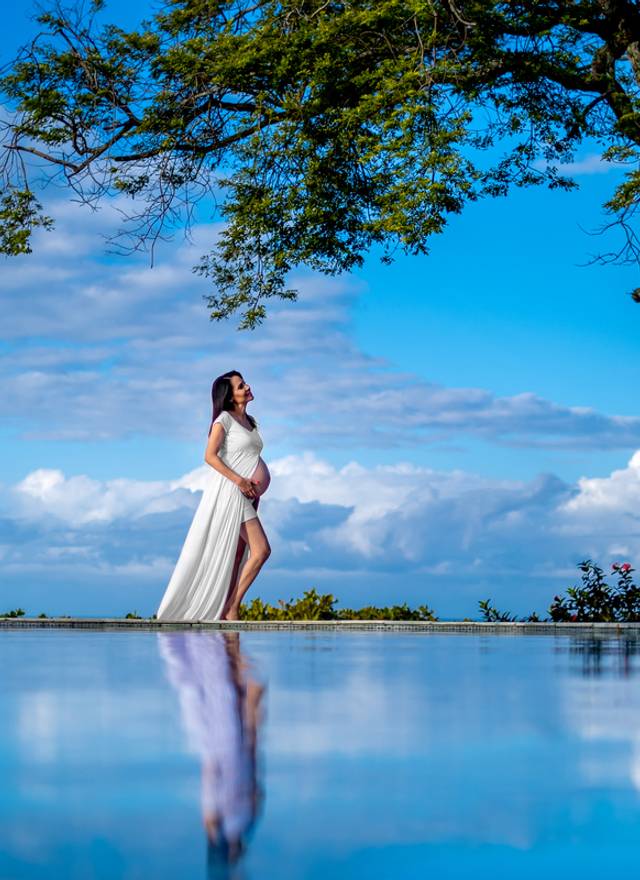 Ensaio Gestante de Ensaio Gestante - Micilene & Junior - Esperando Heitor