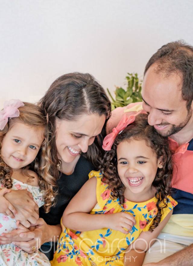 Fotografia Documental de Ensaio Família - Sofia e Isabela