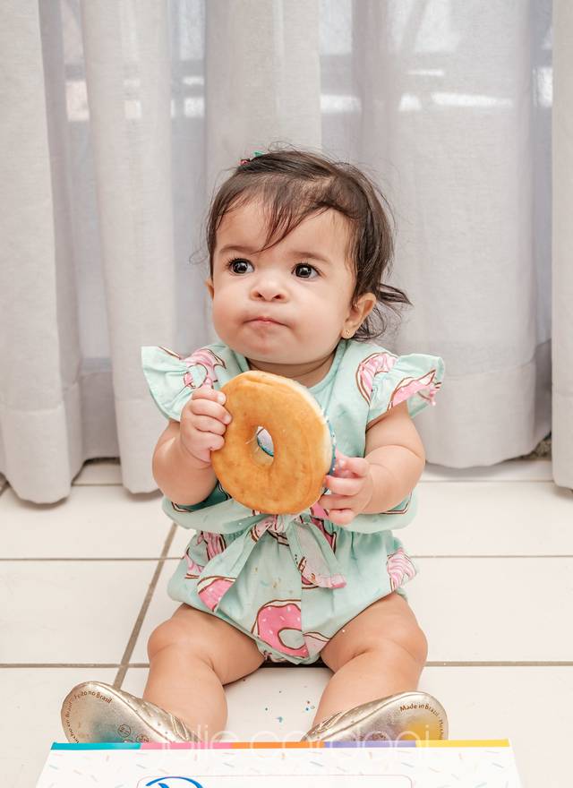 Newborn Lifestyle de Luíza 9 meses - Acompanhamento mensal do bebê