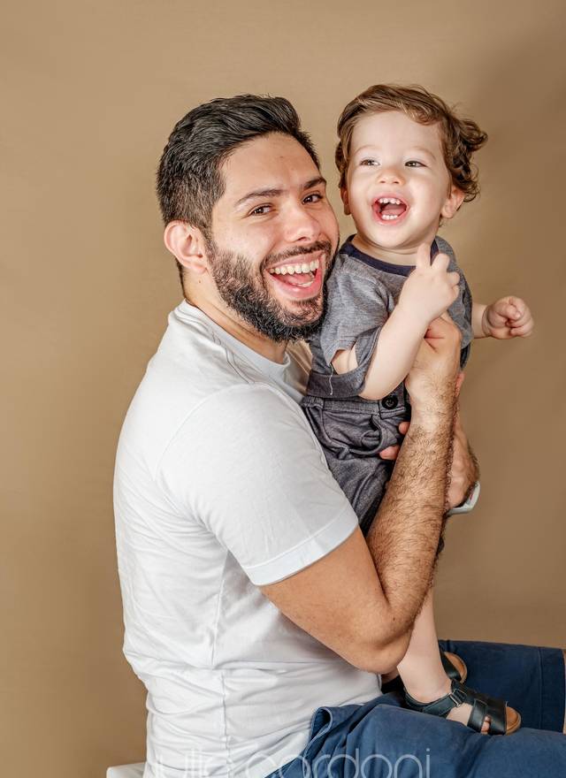 Ensaio Família de Especial dia dos Pais - Humberto e Romeo