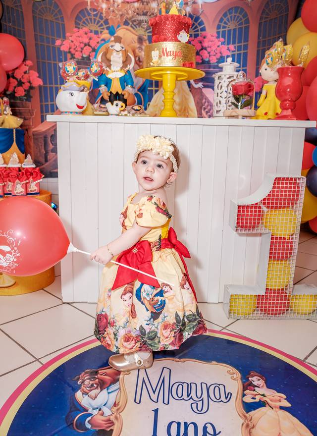 Aniversáio Infantil de Aniversário Maya - 1 ano