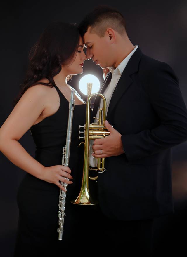 Casal de Julia e Benjamim