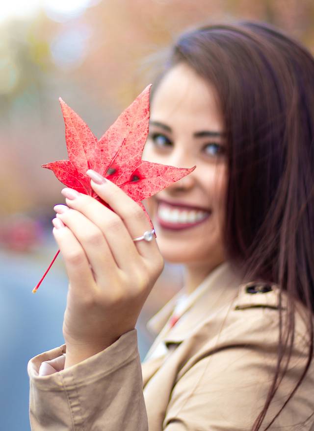Feminino de Gabriella - Ensaio de Outono
