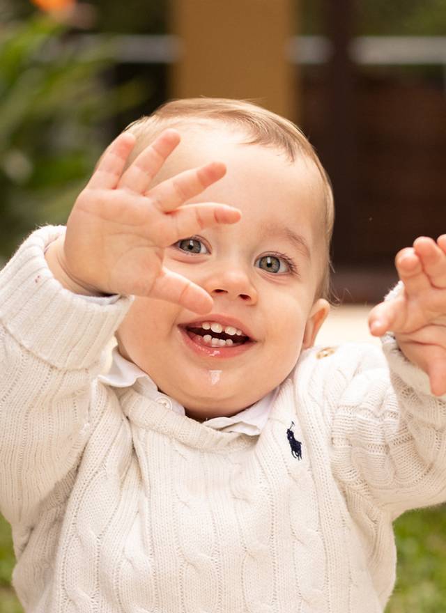 Aniversários de Davi faz 1