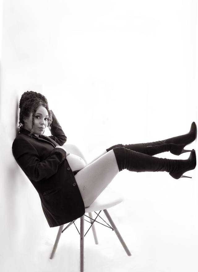 Gestante de Andressa a espera do João Pedro