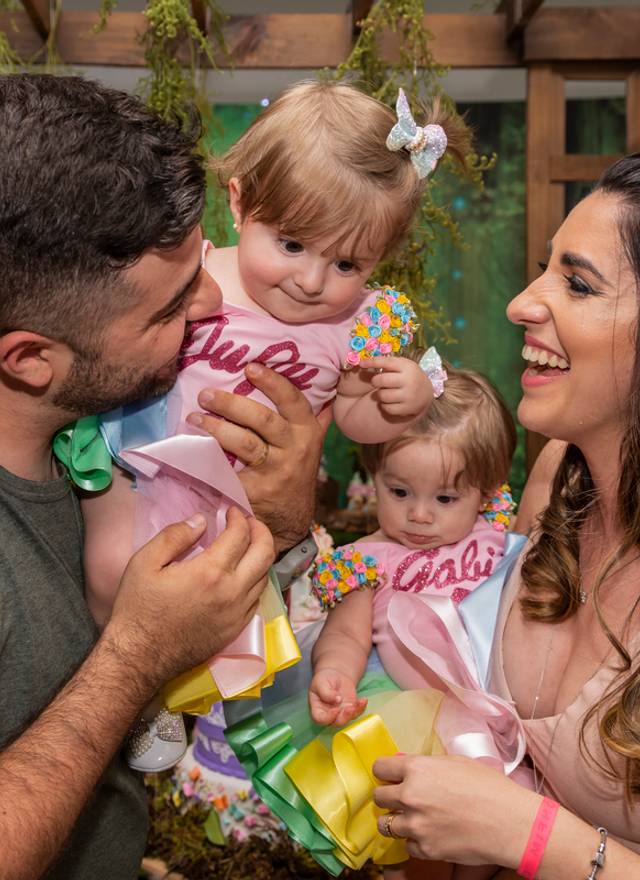 Aniversário infantil de Jardim encantado da Gabi e da Juju