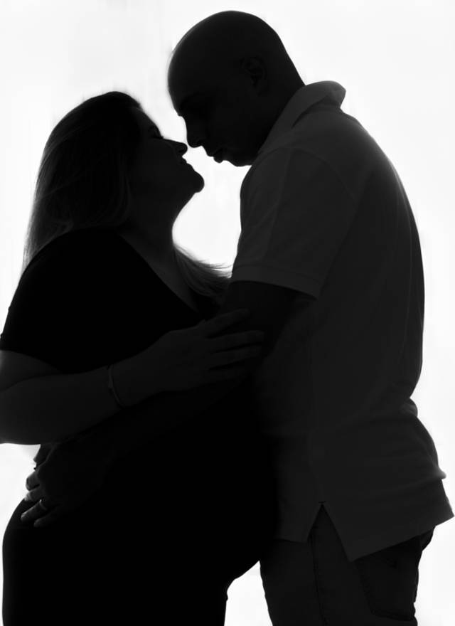 Gestante de A espera a Luíza