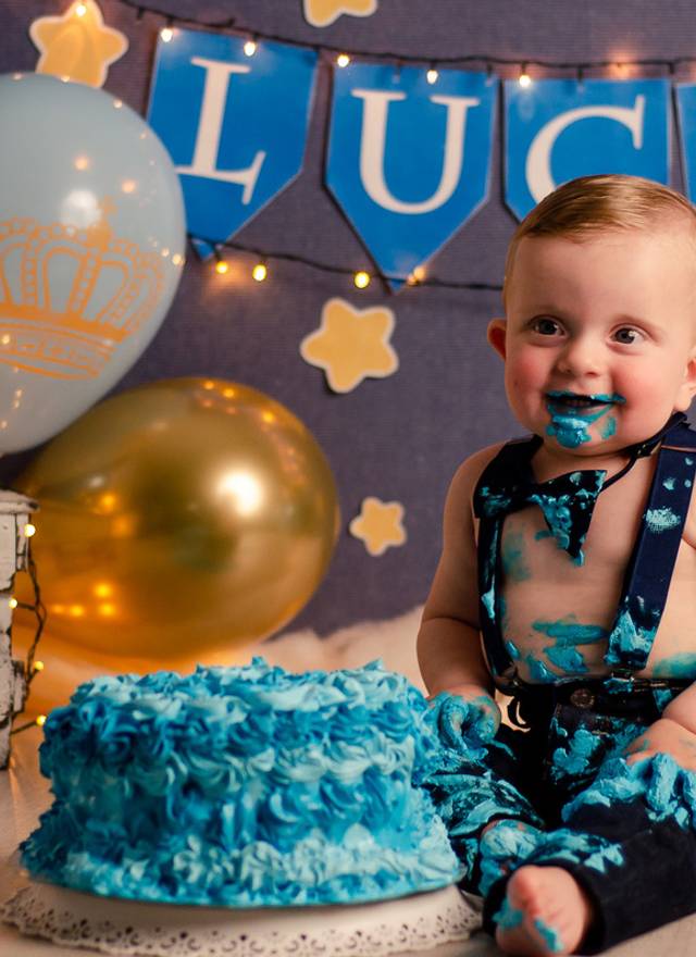 Infantil de Smash the Cake do Lucca