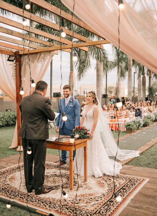 Wedding de Casamento ao ar livre da Priscila e Andrew