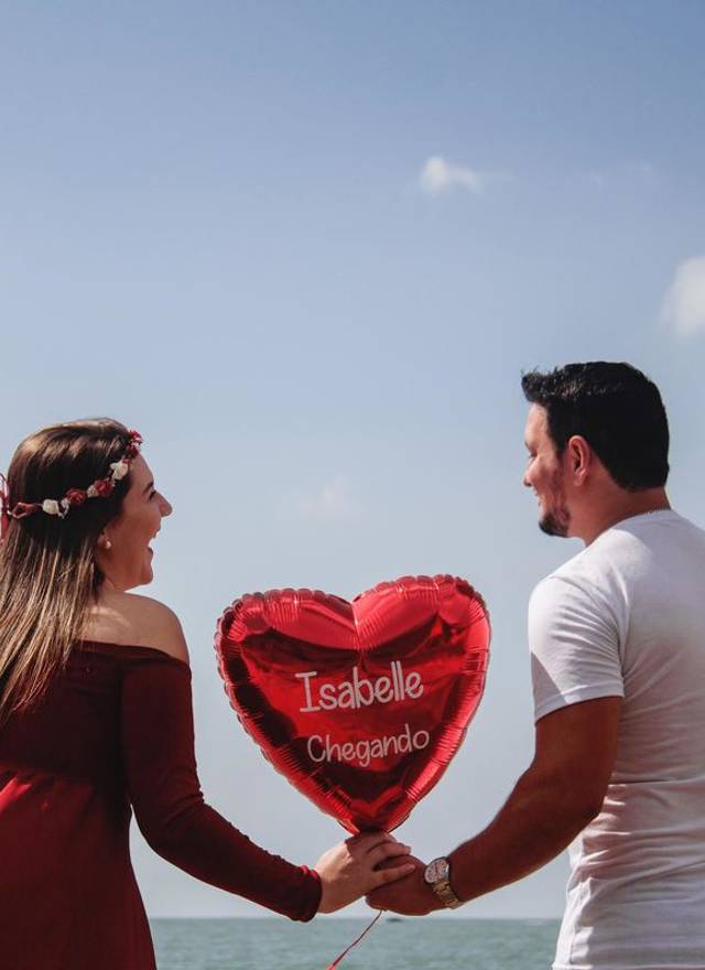 Gestante de Bruna e Alex