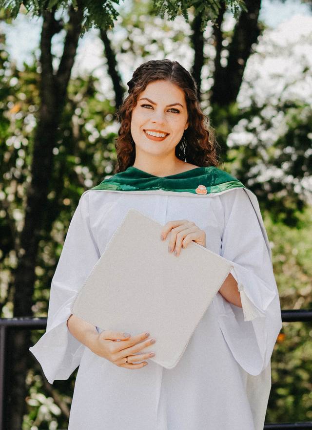 FAMÍLIA de Ensaio de Formatura