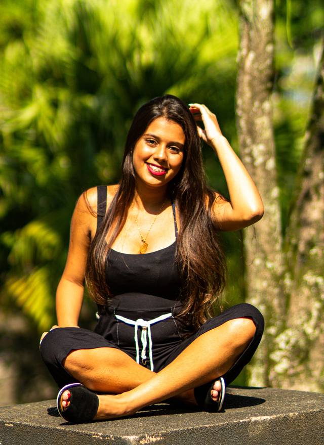 Ensaio feminino de gestante de Ensaio com Larissa Pereira Dias