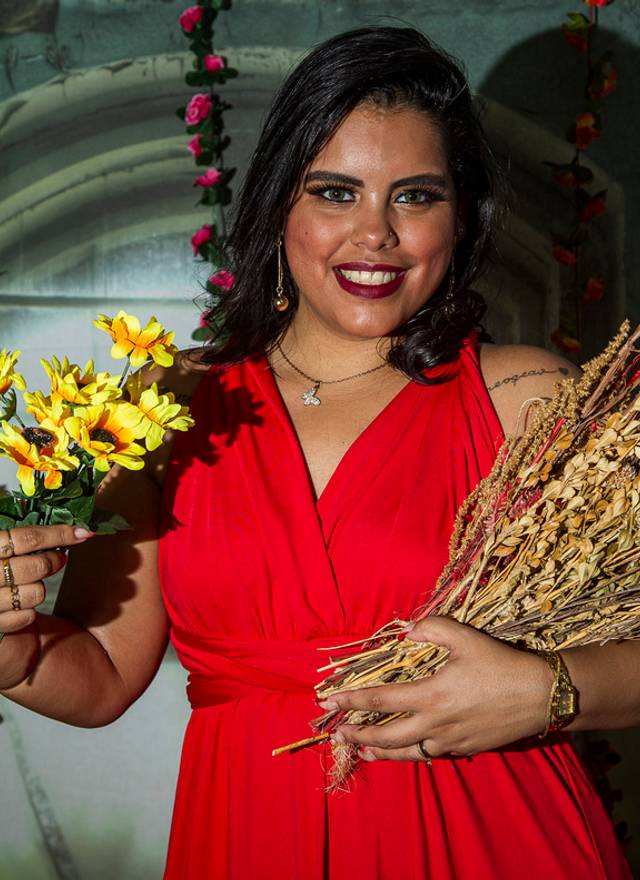 Ensaio feminino externo de Ensaio feminino em estúdio com Nathália Mendes