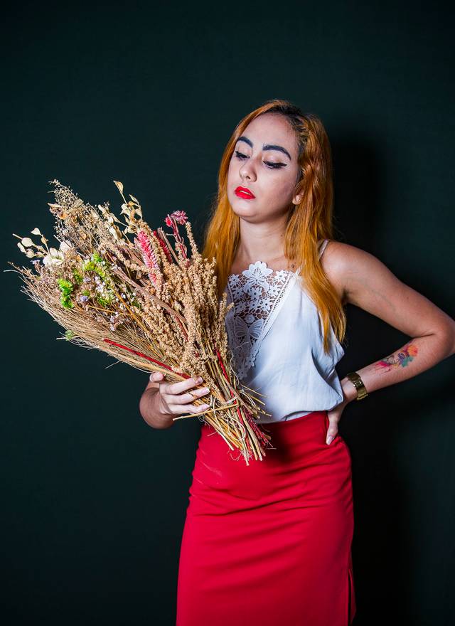 Ensaio feminino em estúdio de Ensaio Feminino em estúdio com Taiane Copelo