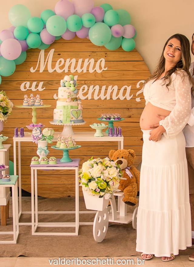 Ensaios de Chá Revelação e Ensaio gestante 