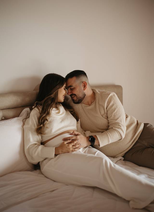 Gestante de A espera da Bella