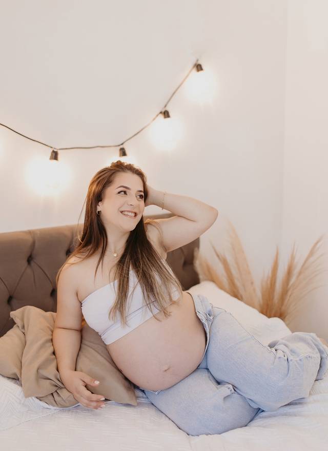 Gestante de Gestação da Maria