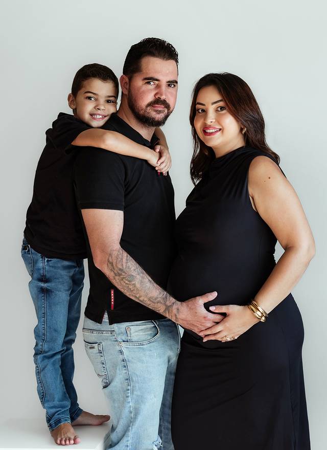 Familia de Isabela Xavier e Familia
