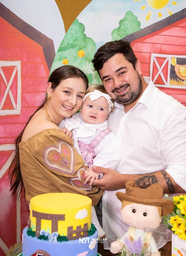 ANIVERSÁRIOS de Heloísa - 1 aninho