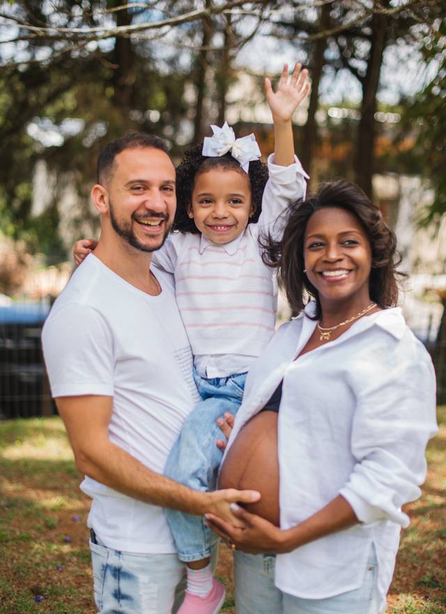 Gestante de Caetana e Vitor