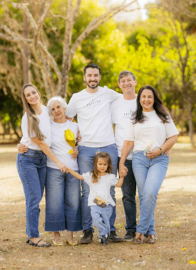 Família de Maitê e família