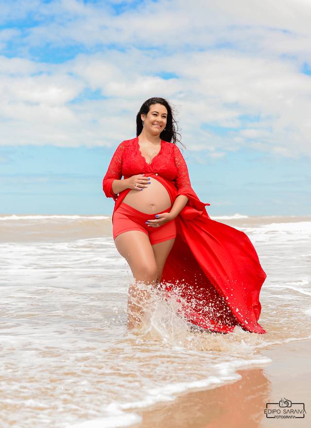 Gestante de Pâmela Souza