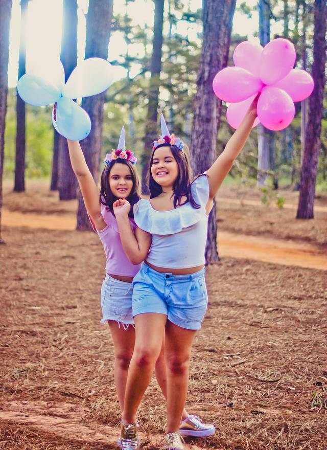Família de Ensaio Gêmeas Lari & Letícia