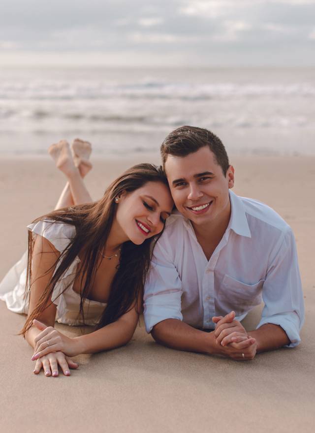 Casal de Caroline e Moisés