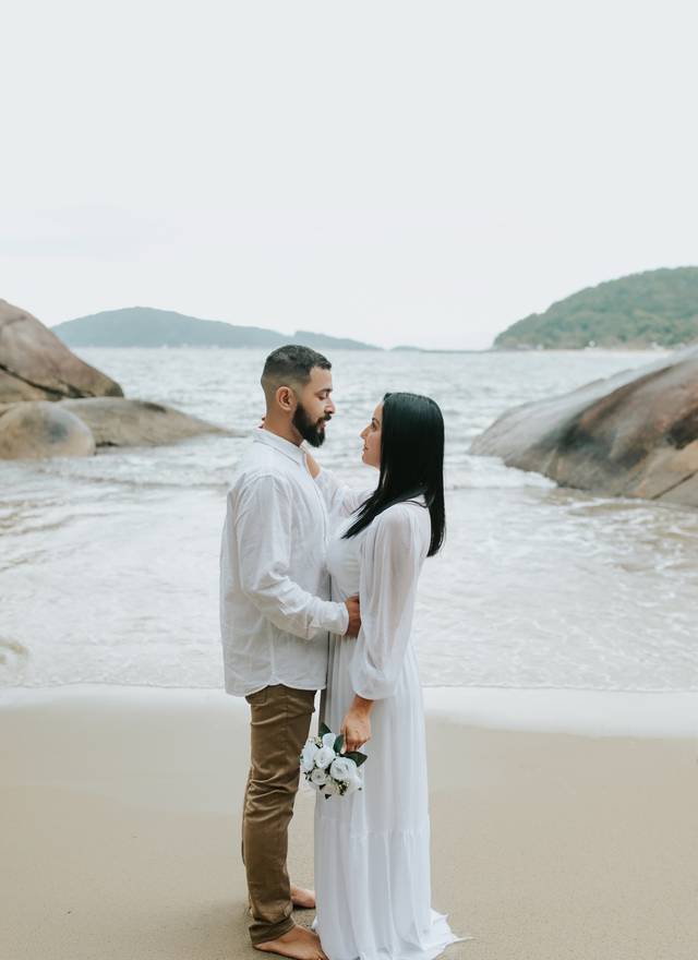 Casal de Stephanie e Alex