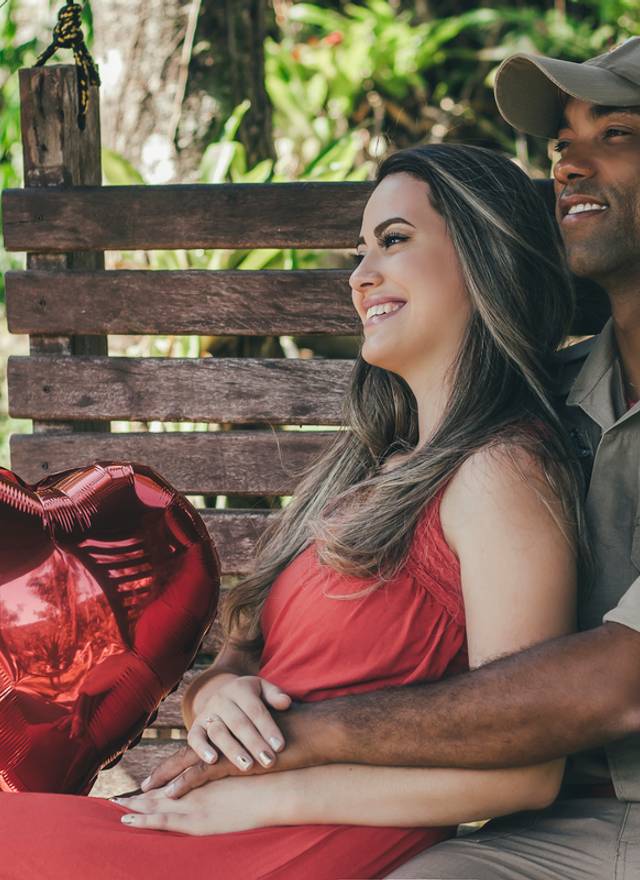 Casal de Gilmar e Aline