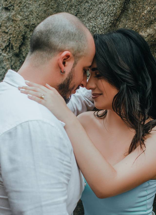 Casal de Juliana e Caio