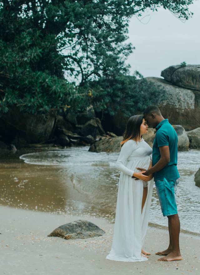 Gestante de Kemely e Weverson