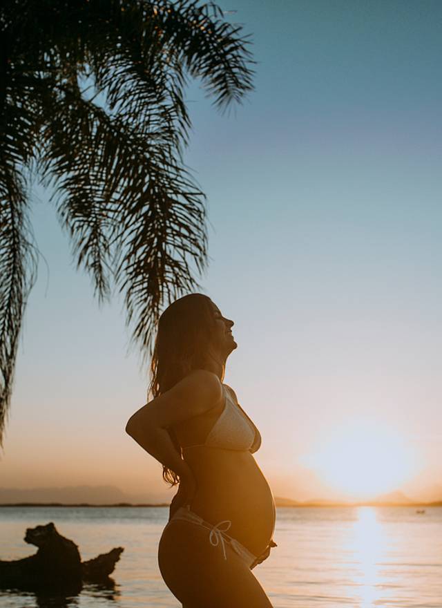 Gestante de Dayane Darros