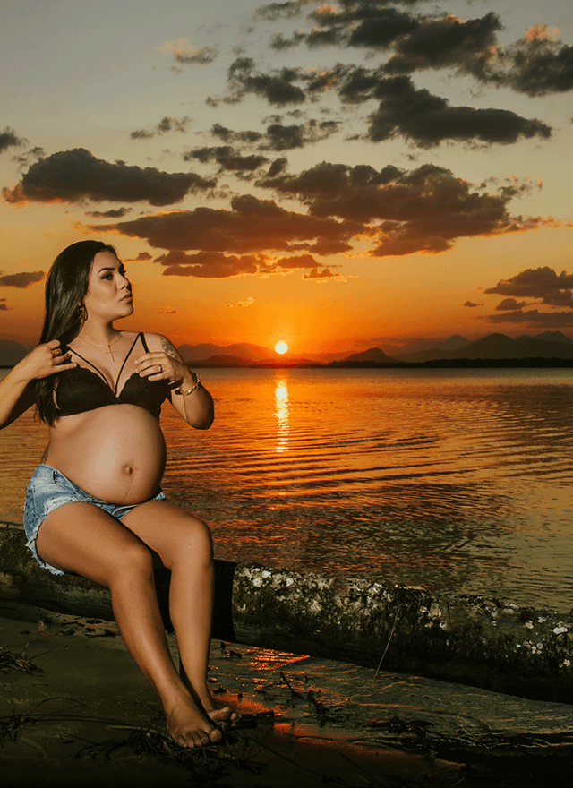 Gestante de Karen Melim