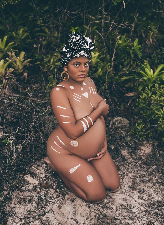 Gestante de Agnes Stella