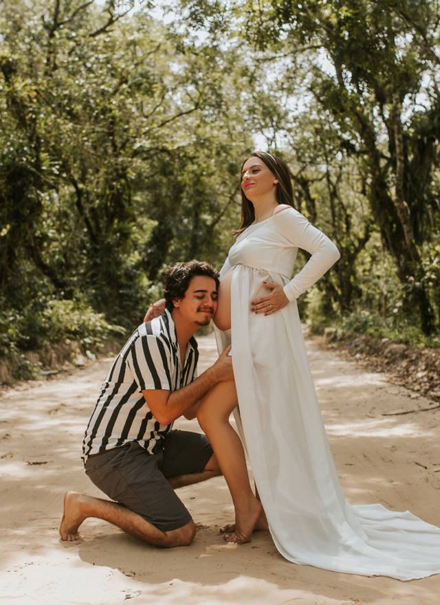 Gestante de Fabiana e Juniel