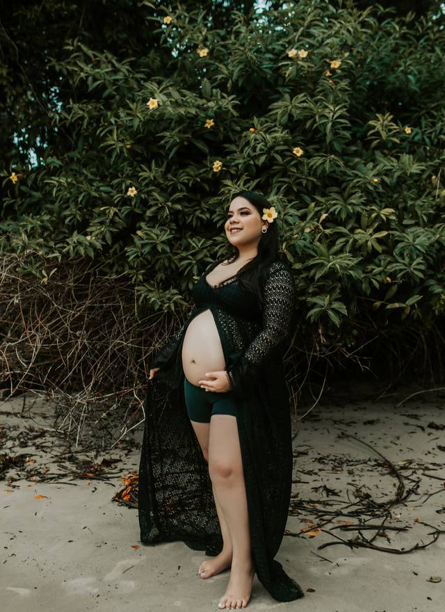 Gestante de Alessandra Pontes