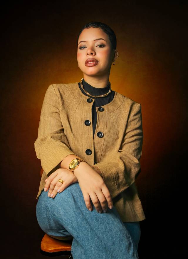 Ensaio em estúdio de Vitória Carvalho | Ensaio Fotográfico