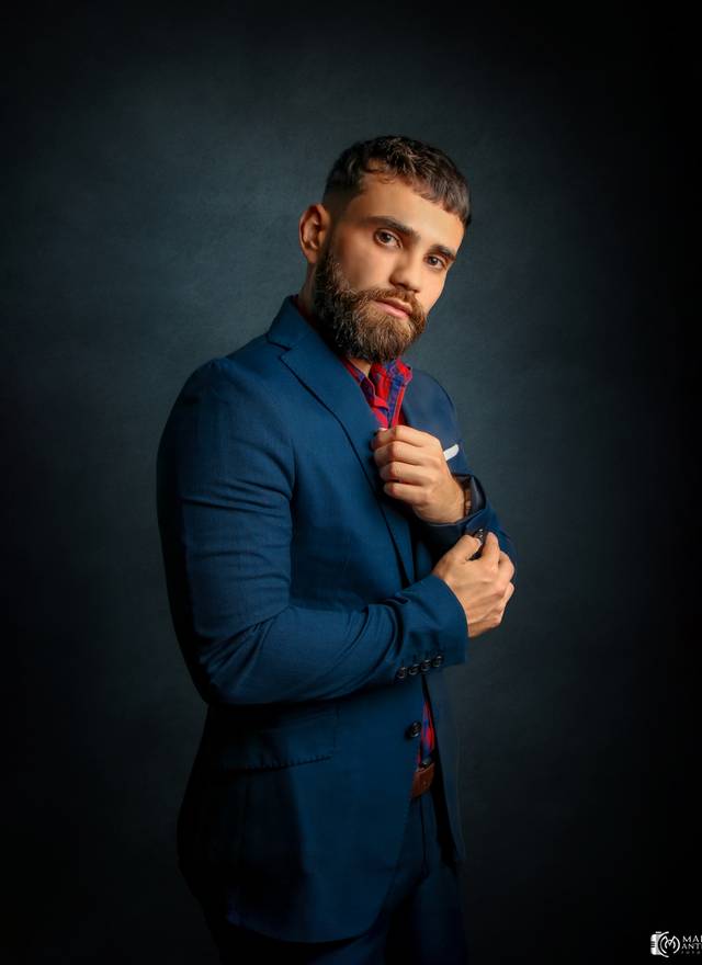 Ensaio em estúdio de Fernando Saldanha | Ensaio Fotográfico