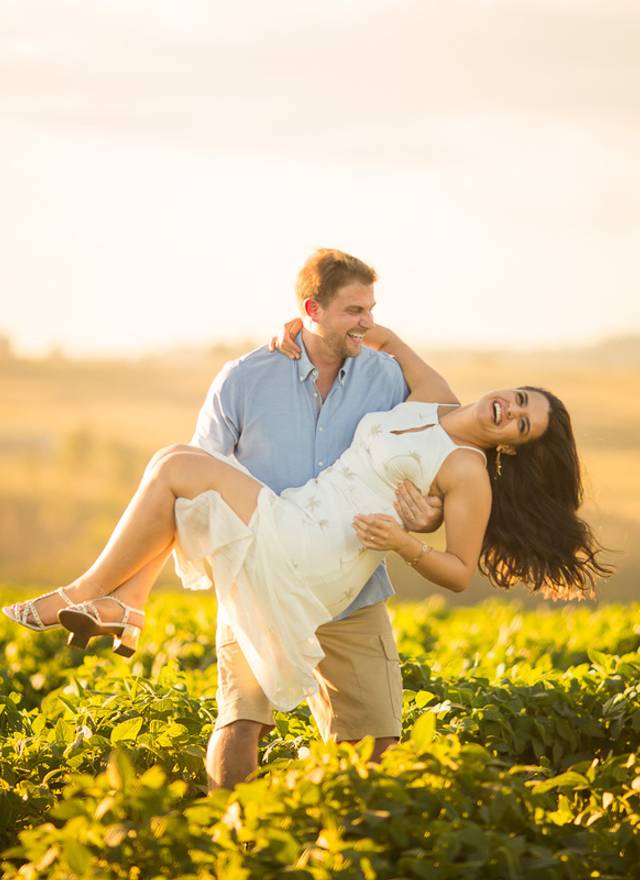 Ensaios de casais de Isabelli e Willian