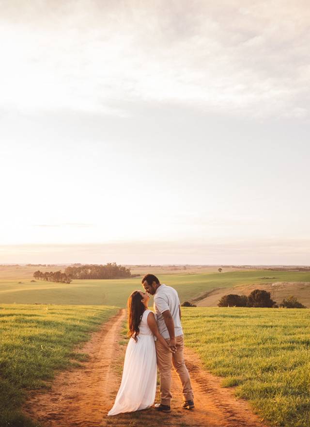 Ensaios de casais de Nathália e Anderson