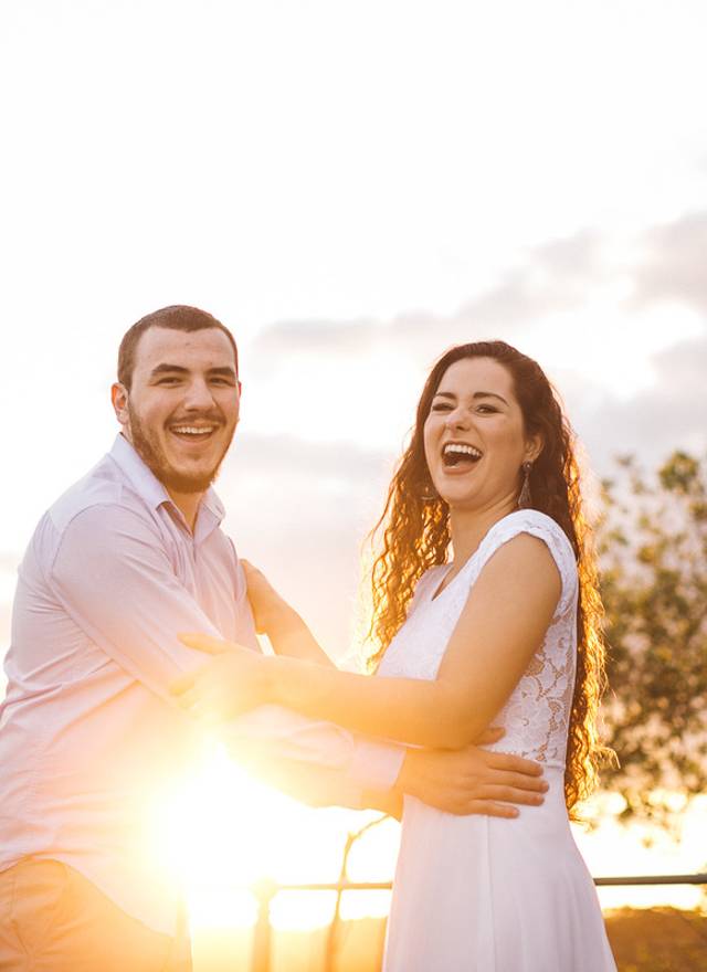 Ensaios de casais de Rúbia e Gabriel