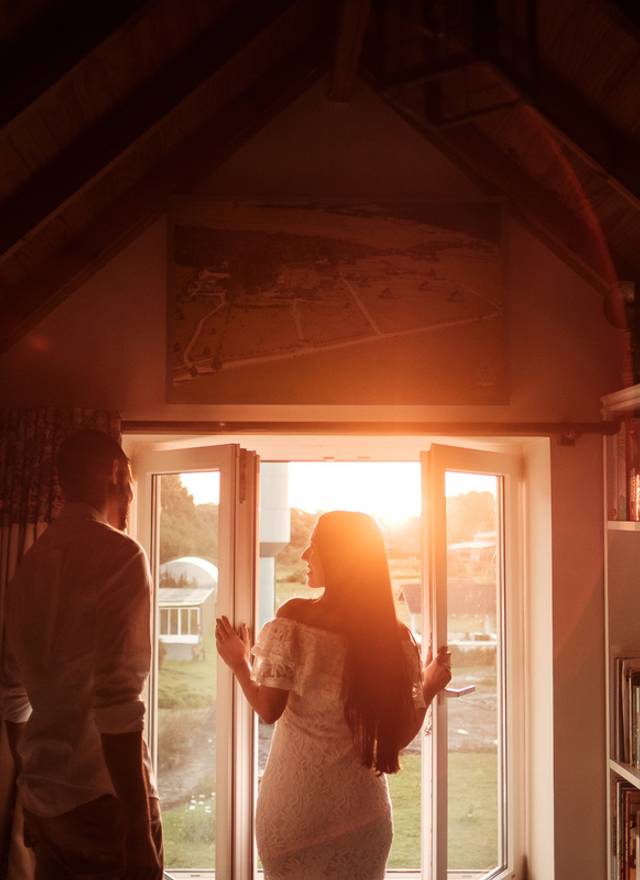 Ensaios de casais de Janaina e Anderson